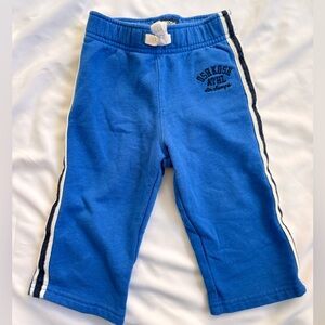 OshKosh B'gosh Blue Joggers with White Stripes